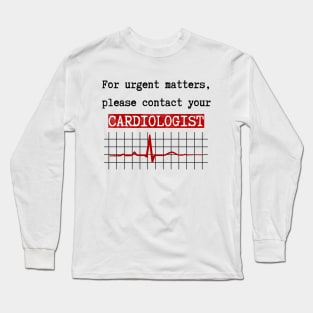 Cardiology Long Sleeve T-Shirt